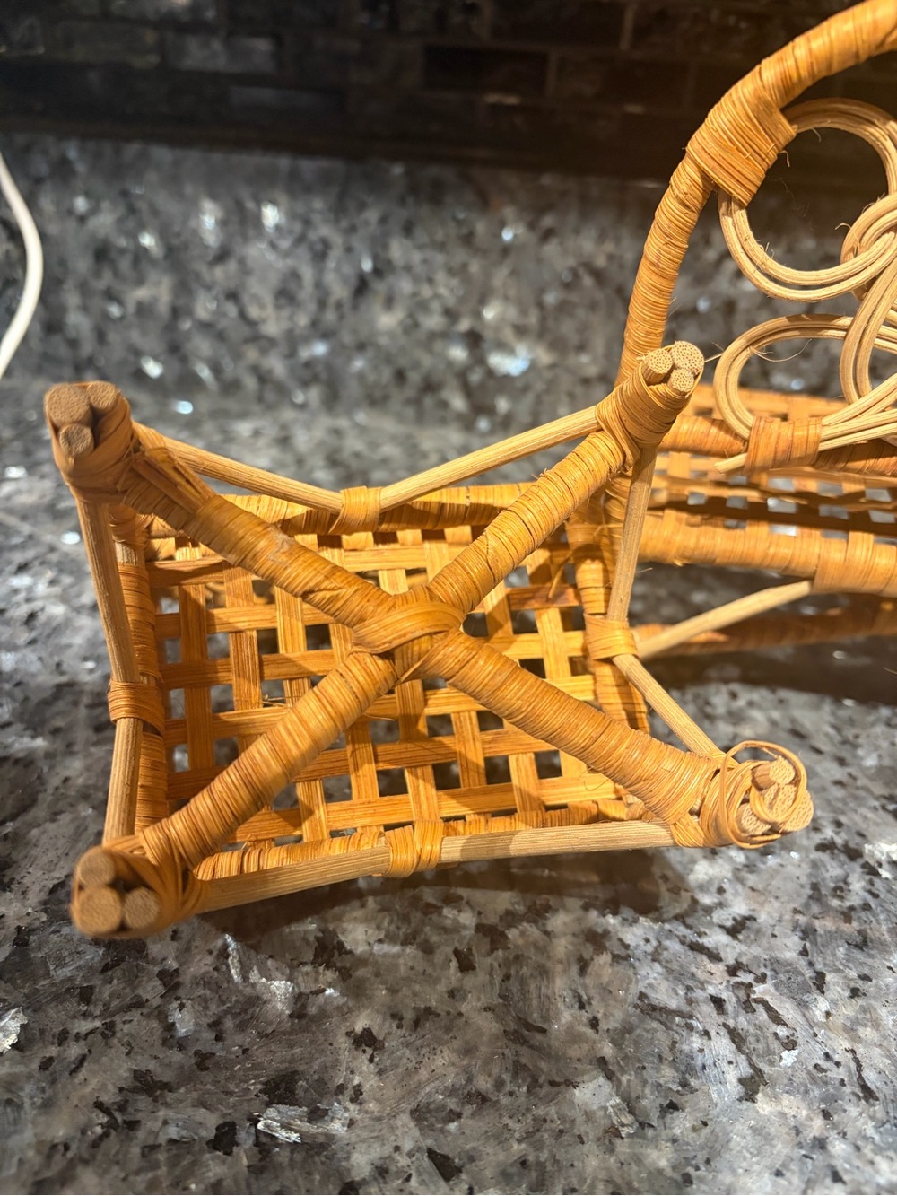 Miniature Doll Furniture Wicker Rattan Outdoor Patio Summer - Picture 14 of 14